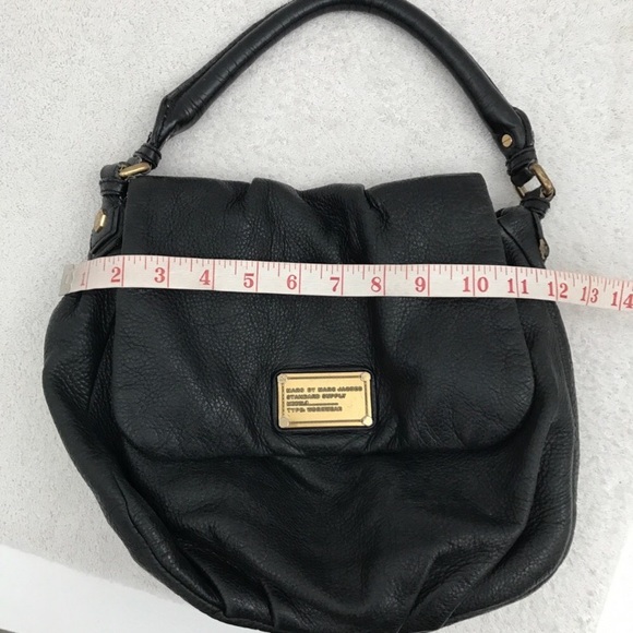 MARC BY MARC JACOBS WOMENS LIK UTIKA BLACK LEATHER HANDBAG - Picture 11 of 15